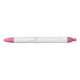 Wit Marmer Zwarte Inkt Pen