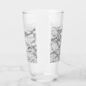 Wit marmeren glas (Links)