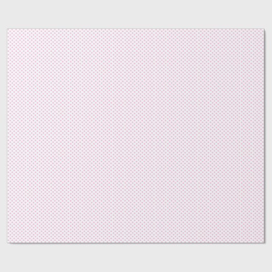 Wit met roze pokdop papier (Vlak)
