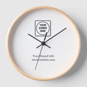 Wit Minimalistisch Aangepast Zakelijk Bedrijfslo