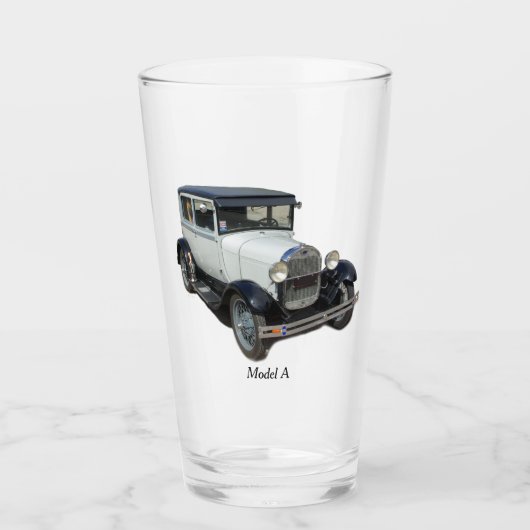 Wit model A glas (Voorkant)