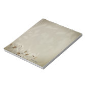  wit narcis persoonlijk schrijfpapier notitieblok (Gedraaid)