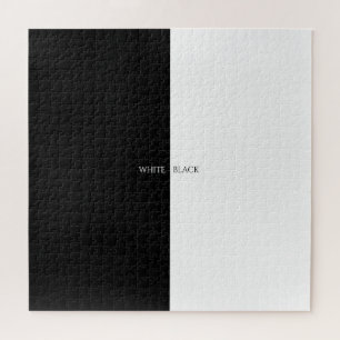 wit of zwart legpuzzel