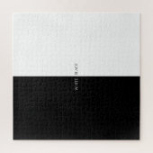 wit of zwart legpuzzel (Verticaal)