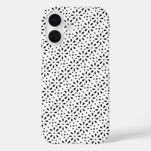 Wit oogje op zwart iPhone 16 hoesje