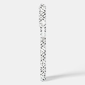 Wit oogje op zwart Case-Mate iPhone case (Achterkant / Links)