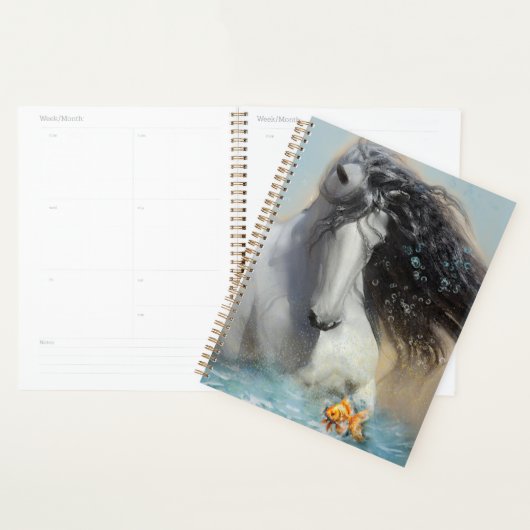 Wit Paard Andalusisch Paard - Kalender, Planner (Display)