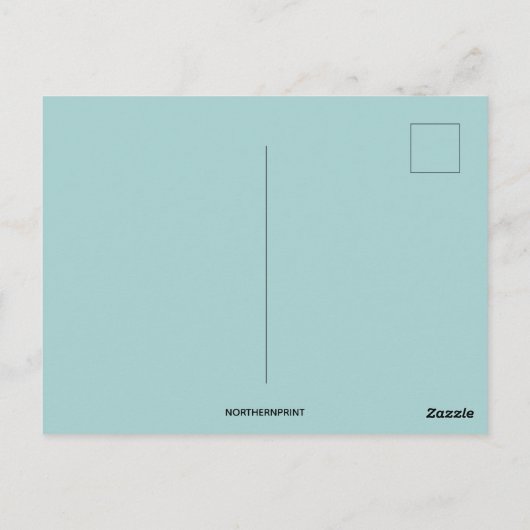 wit paashaas met felroze eitje briefkaart (Achterkant)