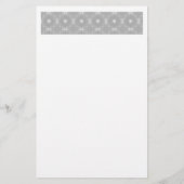 Wit Patroon Briefpapier (Achterkant)