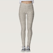 wit patroon leggings (Voorkant)