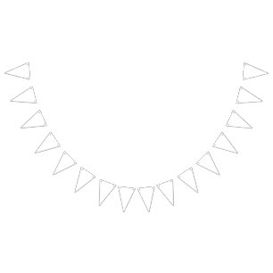 Wit pictogram met minimalistische lijnkunst met gr vlaggetjes