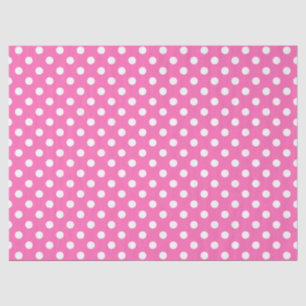 wit polka stippenpatroon tissuepapier