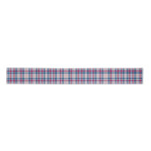 Wit, rood en blauw lijnenlint lint (Voorkant)