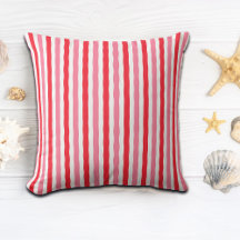 Wit Rood Roze Zomerstrepen