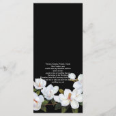 Wit Rose Menu (Achterkant)