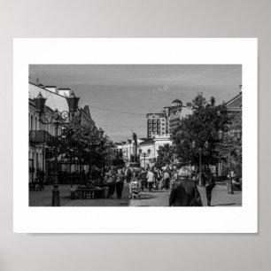 Wit-Rusland Беларусь Brest Брэст Architectuur Post Poster