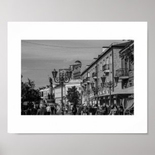 Wit-Rusland Беларусь Brest Брэст Architectuur Post Poster