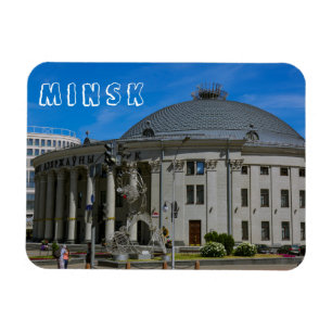 Wit-Rusland Беларусь Minsk Минск Circus Architectu Magneet