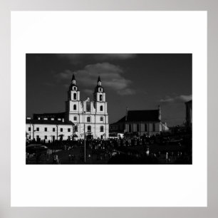 Wit-Rusland Беларусь Minsk Мінск Architectuur Post Poster