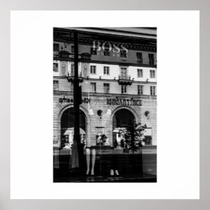 Wit-Rusland Беларусь Minsk Мінск Architectuur Post Poster