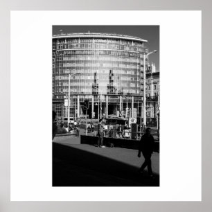 Wit-Rusland Беларусь Minsk Мінск Architectuur Post Poster