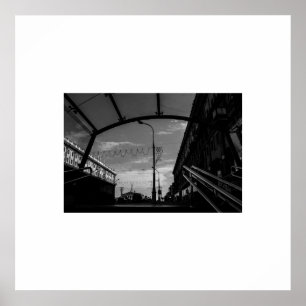 Wit-Rusland Беларусь Minsk Мінск Architectuur Post Poster