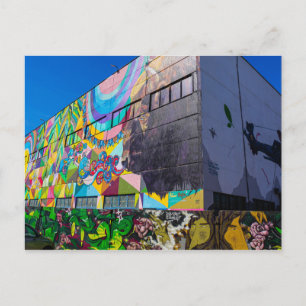Wit-Rusland Беларусь Minsk Architectuur Graffiti B Briefkaart