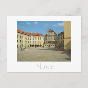 Wit-Rusland Беларусь Niasviž Kasteel Nesvizh Ansic Briefkaart