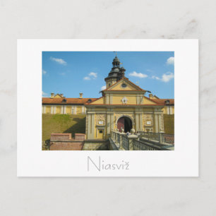 Wit-Rusland Беларусь Niasviž Nesvizh Kasteel Ansic Briefkaart
