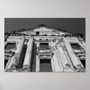 Wit-Rusland Беларусь Rozjany Paleis Ruïnes Archite Poster