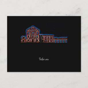 Wit-Rusland Беларусь Ruzhany Paleis Kasteel  Ansic Briefkaart