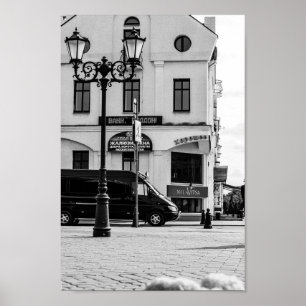 Wit-Rusland БсRust,,л op de architectuur van de ar Poster