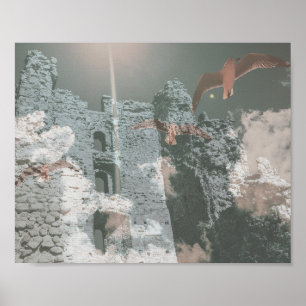 Wit-Rusland Б а р с Novogrudok Architeclage Poster