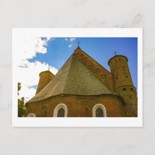 Wit-Rusland Б а р  Synkavichy Church Architecture Briefkaart