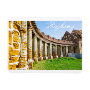 Wit-Rusland Б л р с Ruzhany Palace Ruins Architect Magneet