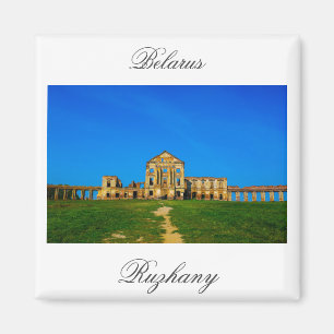 Wit-Rusland Б л р с Ruzhany Palace Ruins Architect Magneet