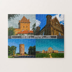Wit-Rusland Б л р у Architectuur Ruzhany Lida Legpuzzel