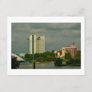 Wit-Rusland Б л р у Minsk Architectuur Lichaamslev Briefkaart