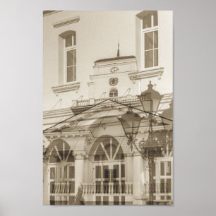 Wit-Rusland Б л р у Minsk Grodno Street Architectu Poster