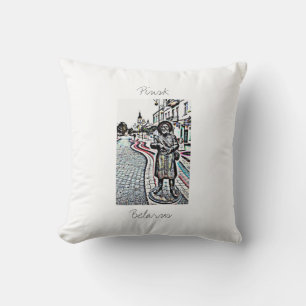 Wit-Rusland Б л р у Pinsk Architecture Cushion low Kussen