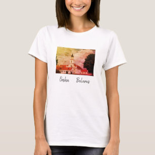Wit-Rusland Б селaаArchitectuur T-Shirt