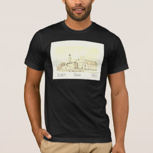 Wit-Rusland Б сеofр op Oude Mill T bovenaan T-shirt