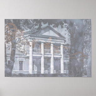 Wit-Rusland Б сеRust,Architectuurл Collage Poster