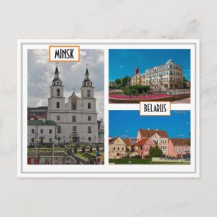 Wit-Rusland Б с Minsk ауArchitectuur Briefkaart