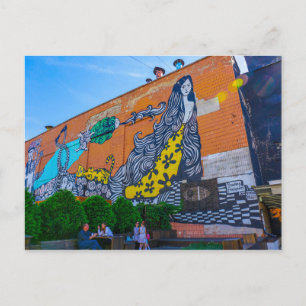 Wit-Rusland Б с Minsk а,у Architectuur Graffiti Briefkaart