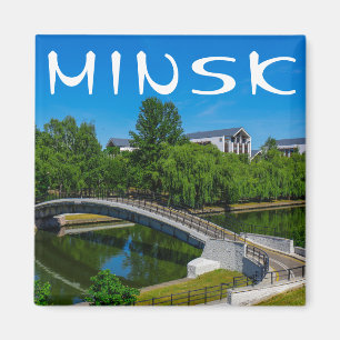 Wit-Rusland Б с Minsk а,уAlarmarchitectuurл Wit-Ru Magneet