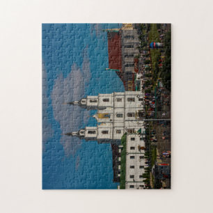 Wit-Rusland Б с Minsk а, Architectuur Puzzle Puzzl Legpuzzel