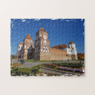 Wit-Rusland Б с Mir еMir Castle, die zich schuldig Legpuzzel