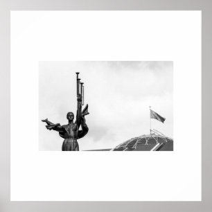 Wit-Rusland Б сMinskр,,л op de Architectuur van he Poster