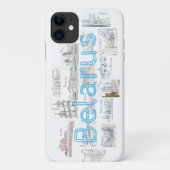 Wit-Rusland Architecture Cities Collage iPhone 11 Case-Mate iPhone Case (Achterkant)